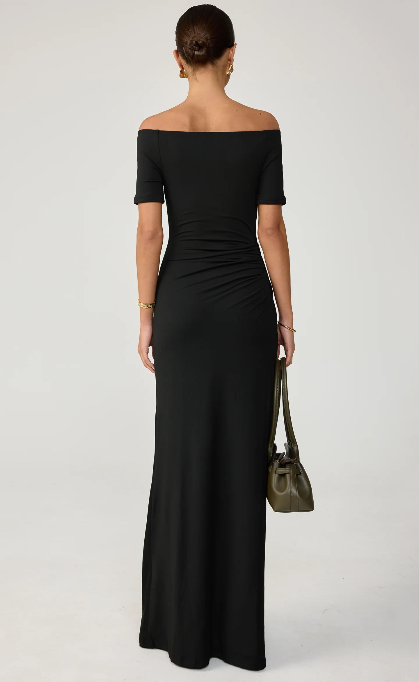Piper Maxi Dress (Black) - Image 5