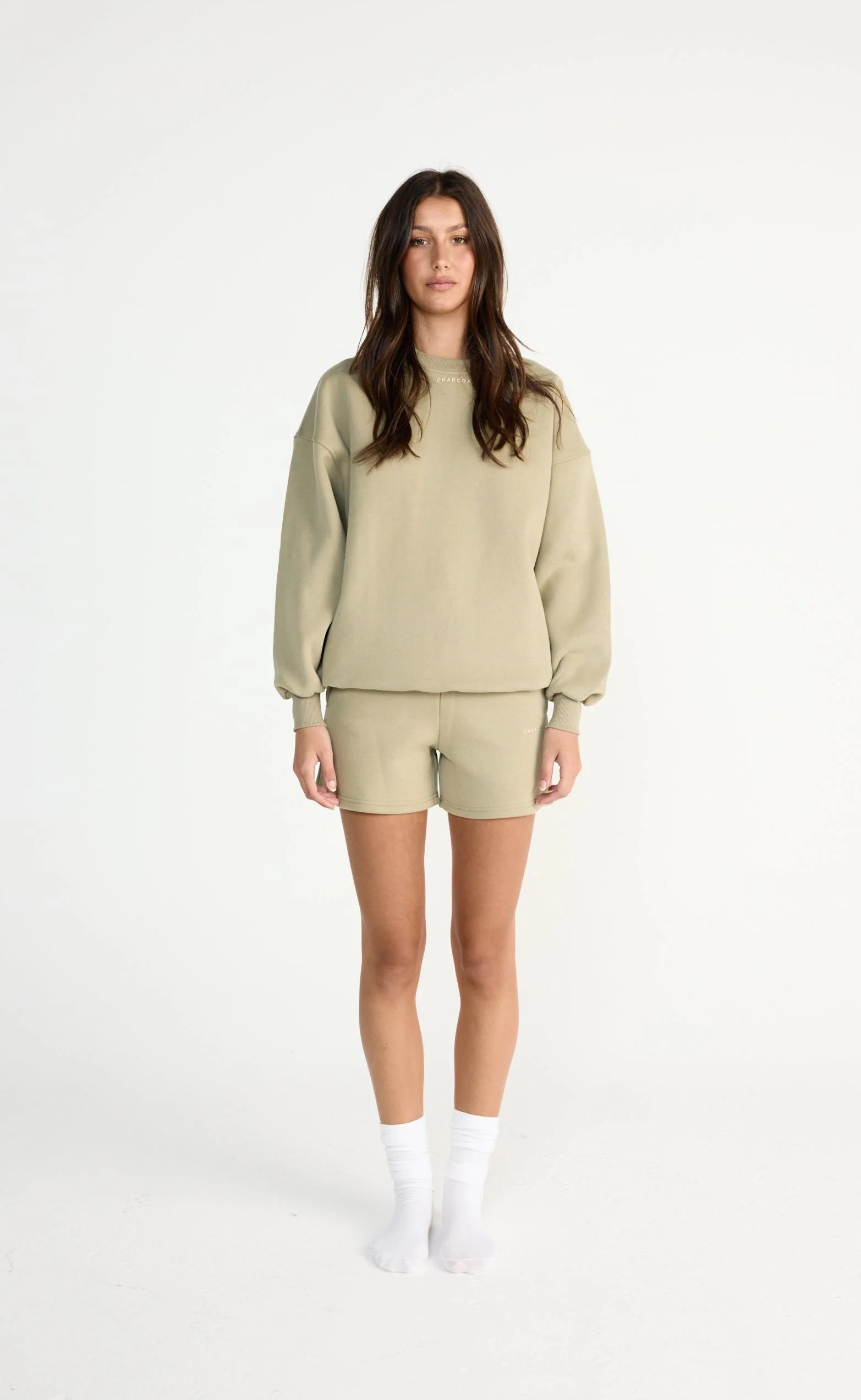 River Sweat Shorts (Matcha)