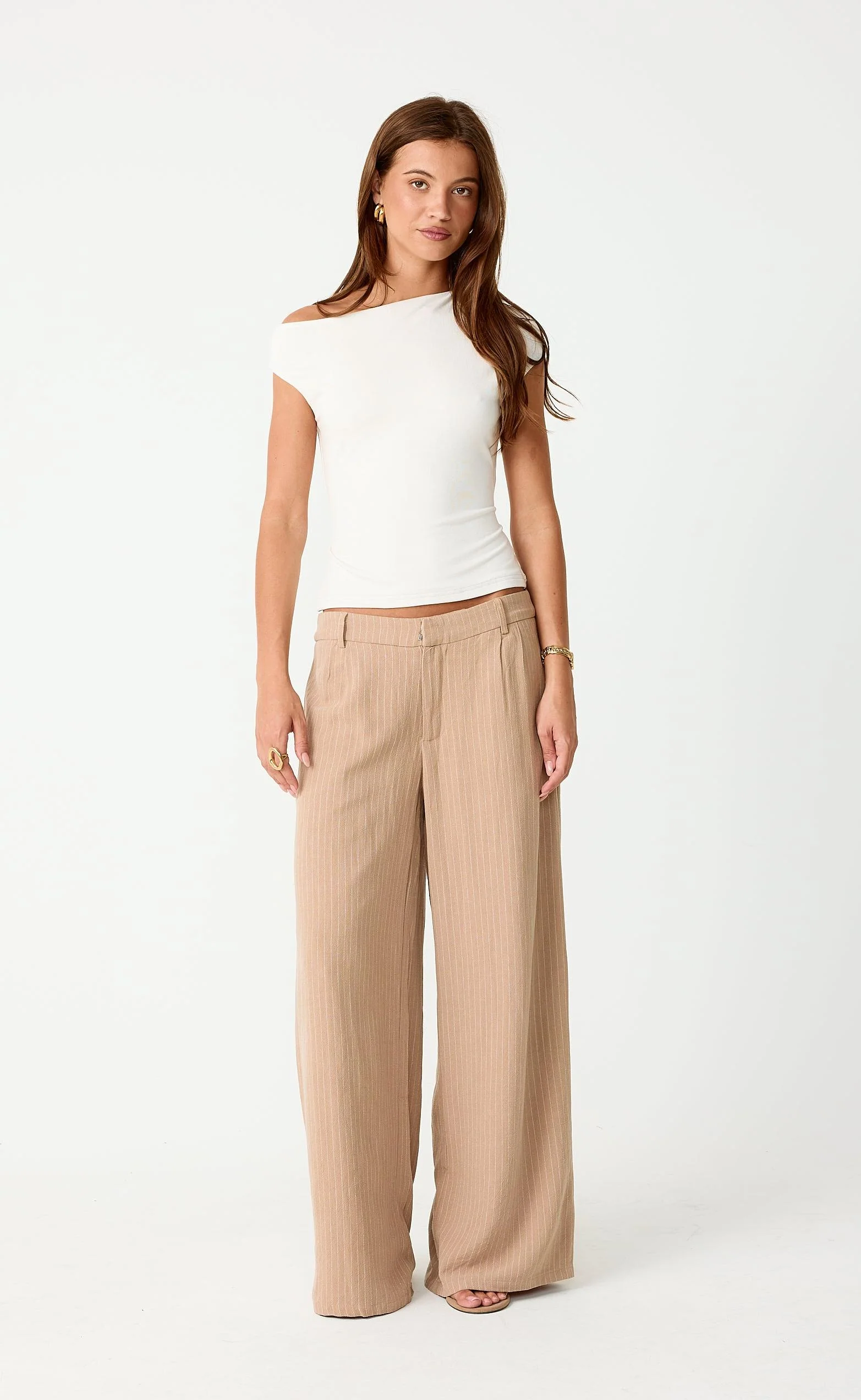 Sean Pants (Stone Stripe)