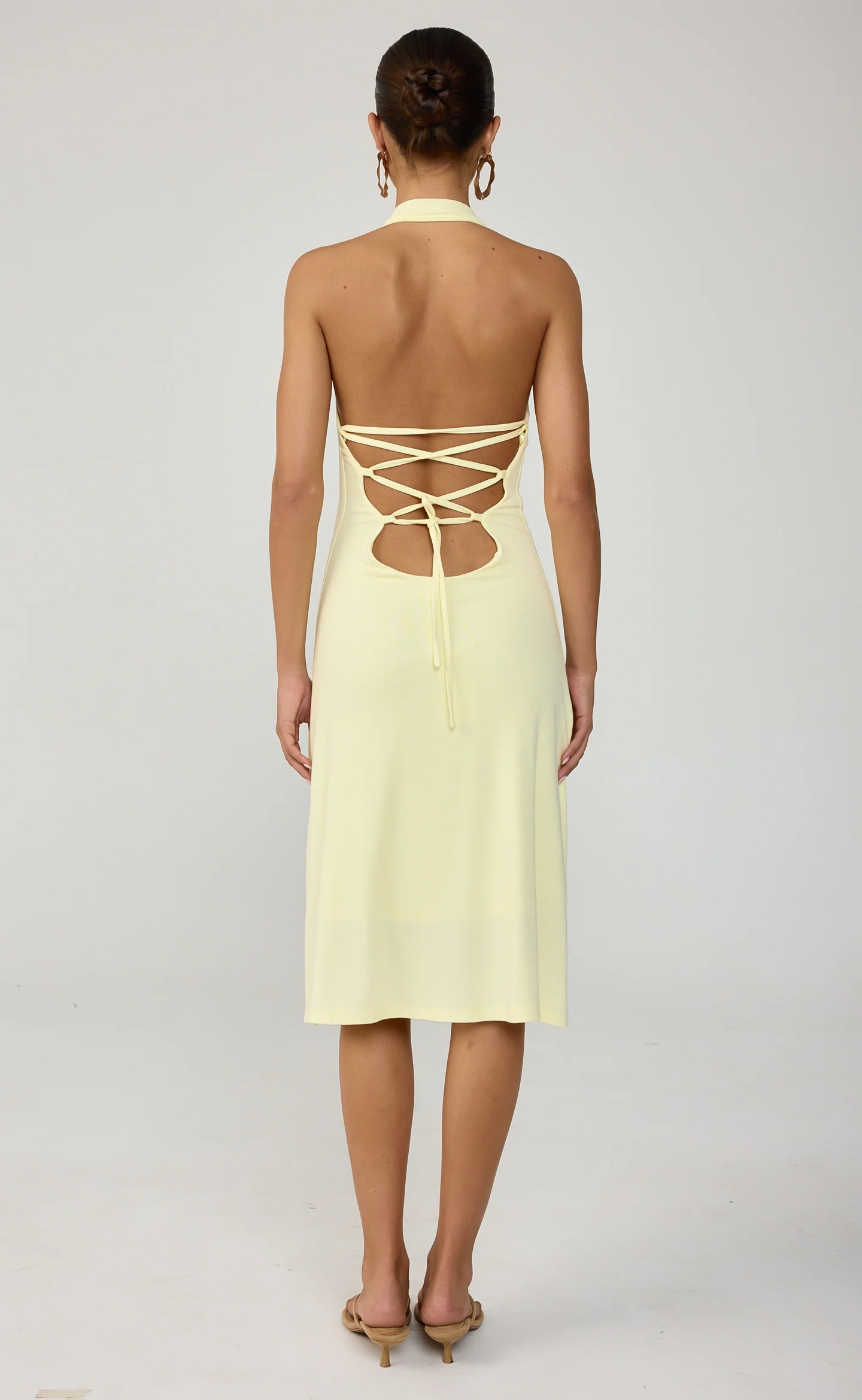 Sela Midi Dress (Zest) - Image 3
