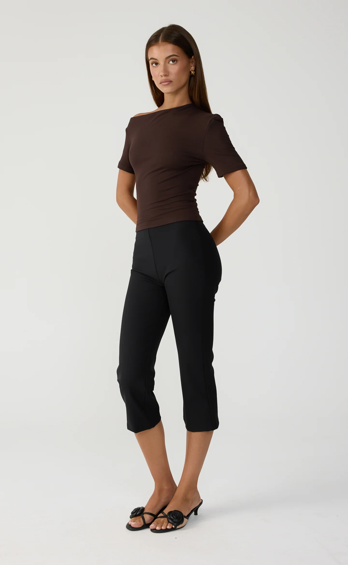 Serene Capri Pants (Black) - Image 6