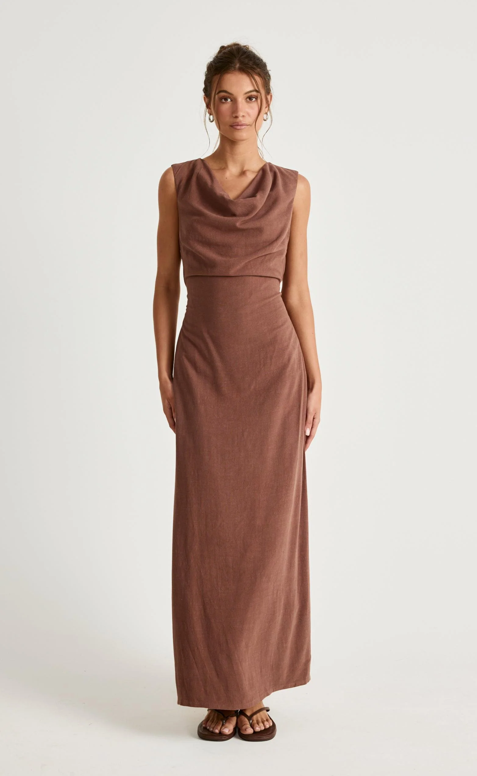 Shoreline Maxi Dress (Oak)