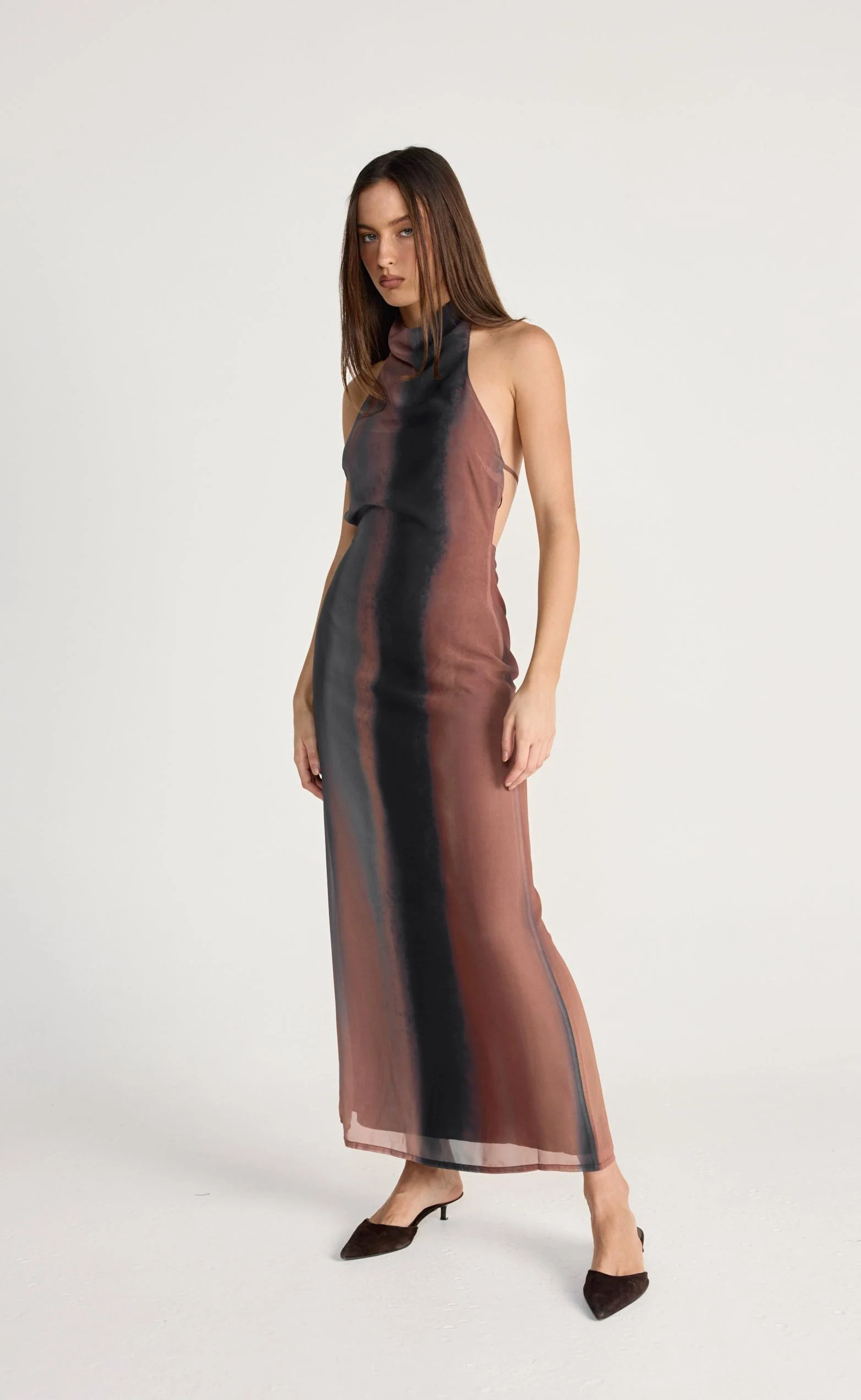 Soire Maxi Dress (Bittersweet) - Image 2