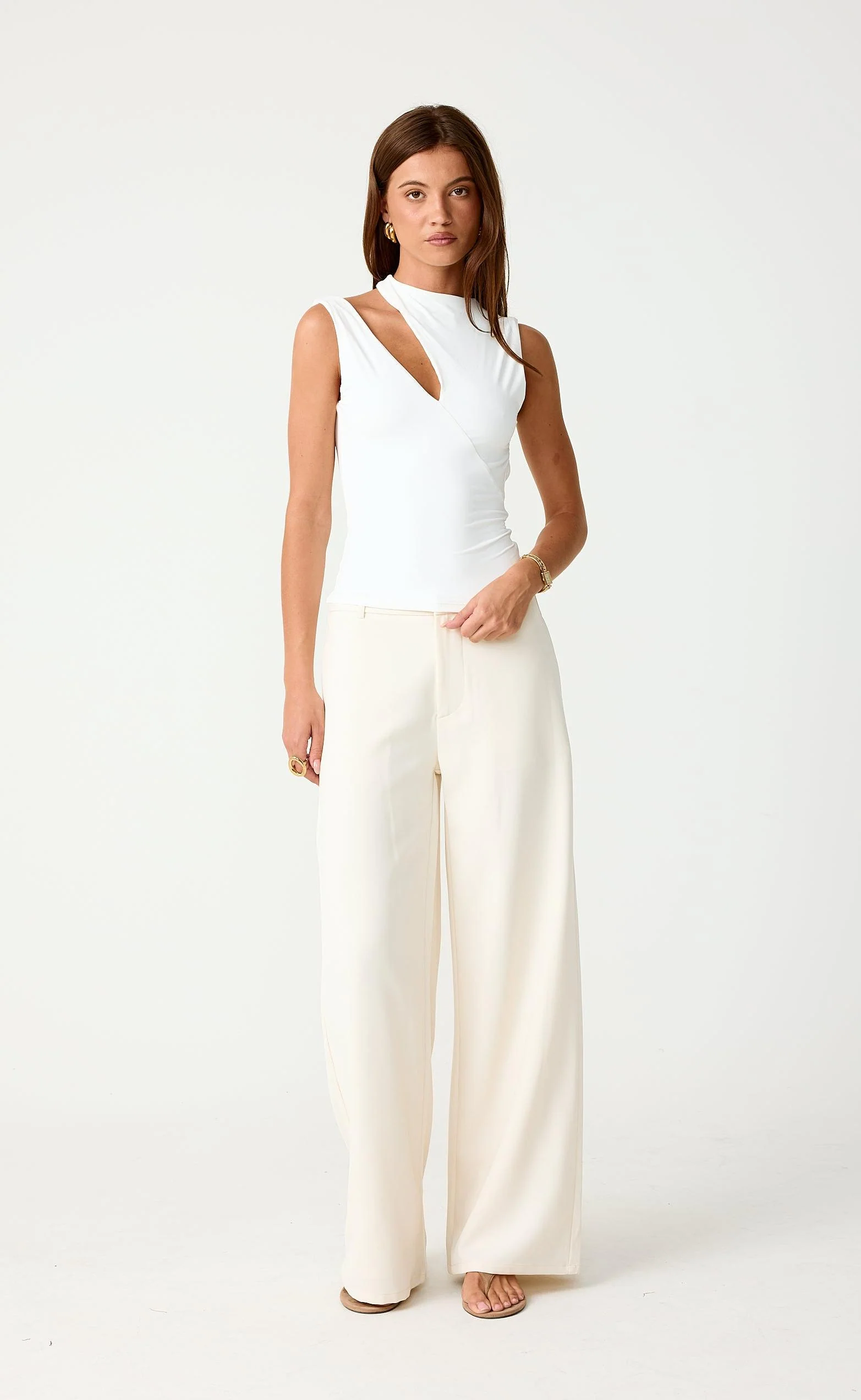 Solana Top (White)