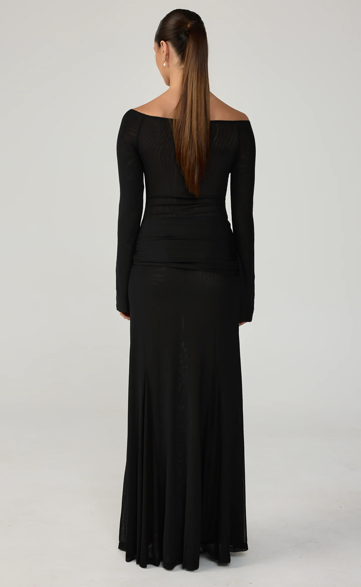 Soleil Maxi Dress (Black) - Image 3
