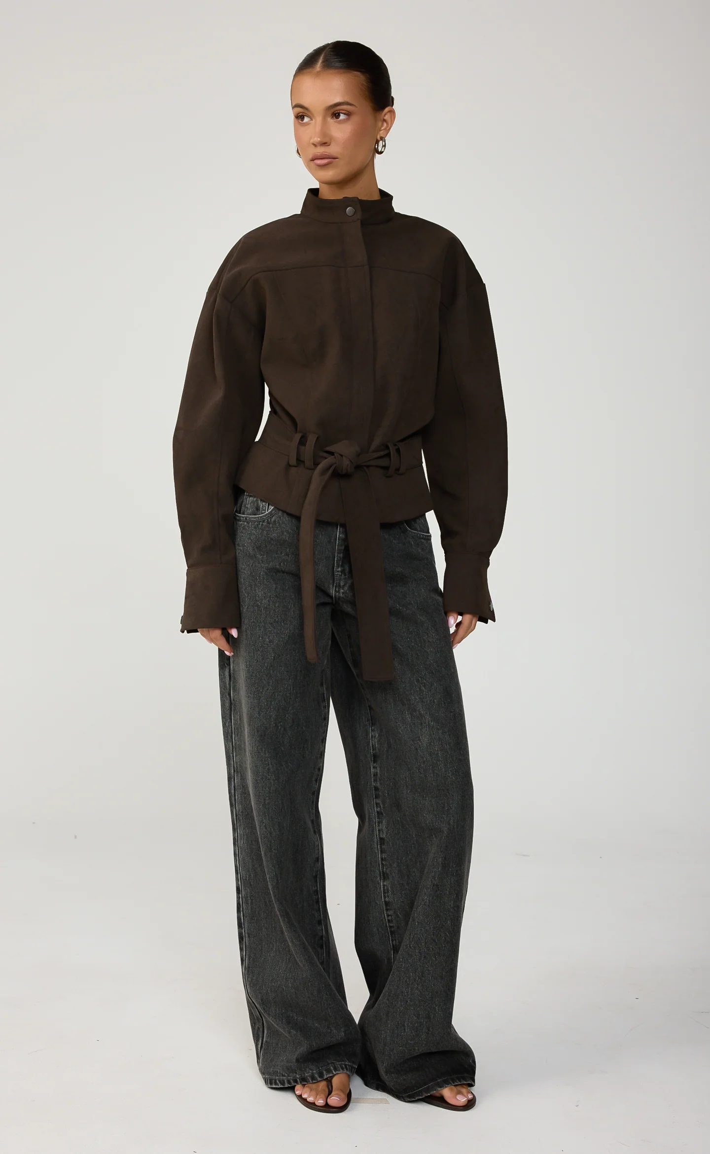 Storm Jacket (Chocolate) - Image 2