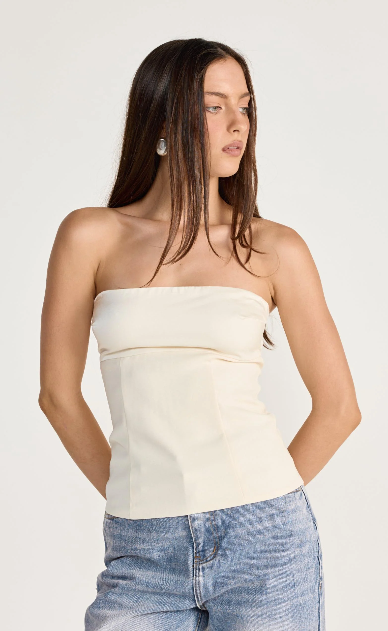 Suki Top (Cream) - Image 2