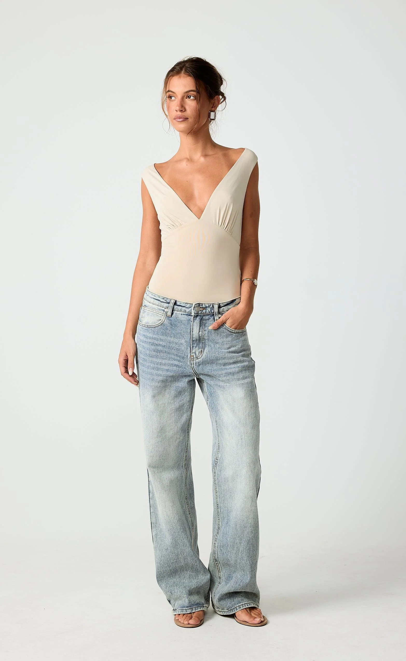 Susanna Bodysuit (Pistachio Shell)