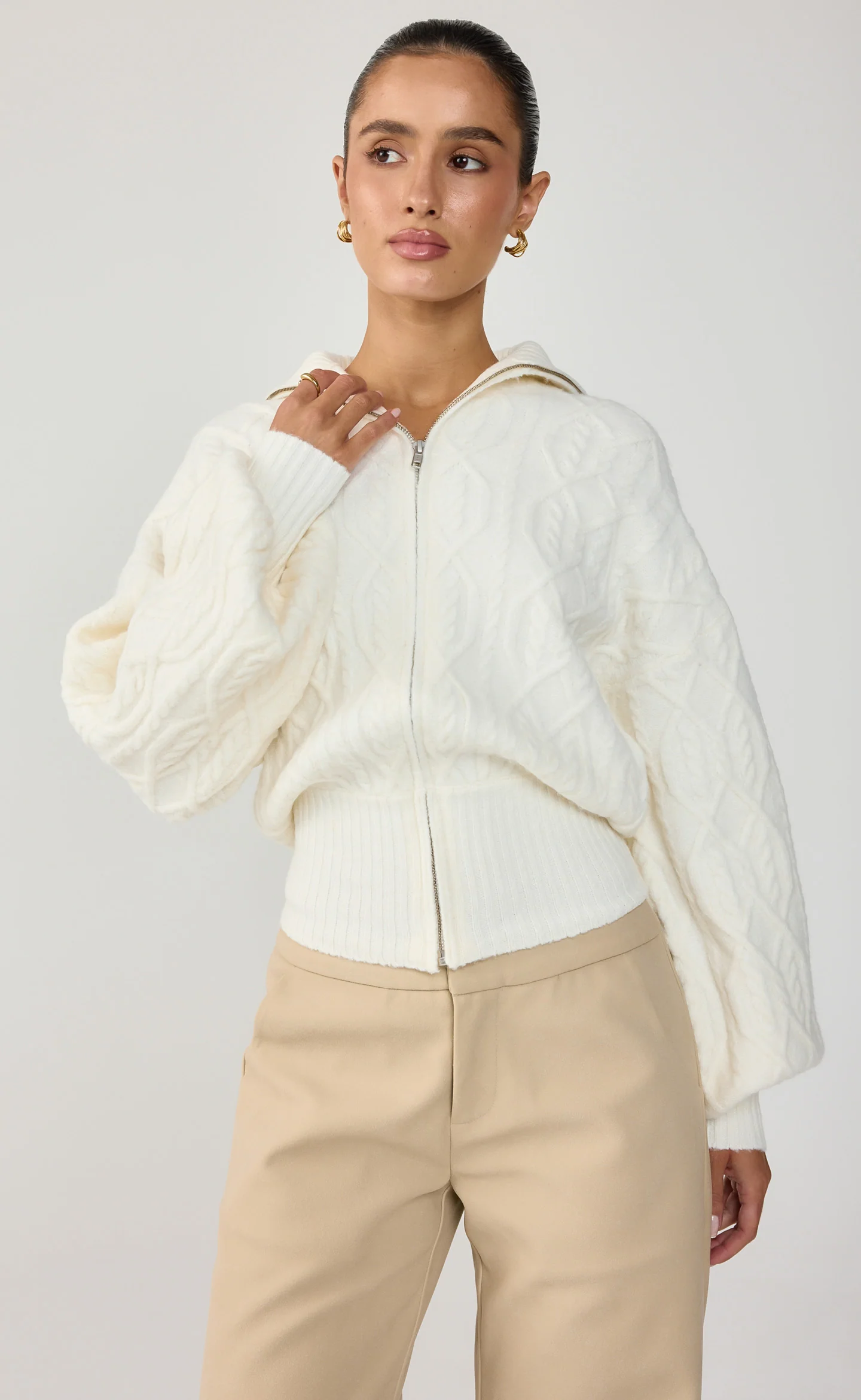 Sutton Jumper (Off White) - Image 5