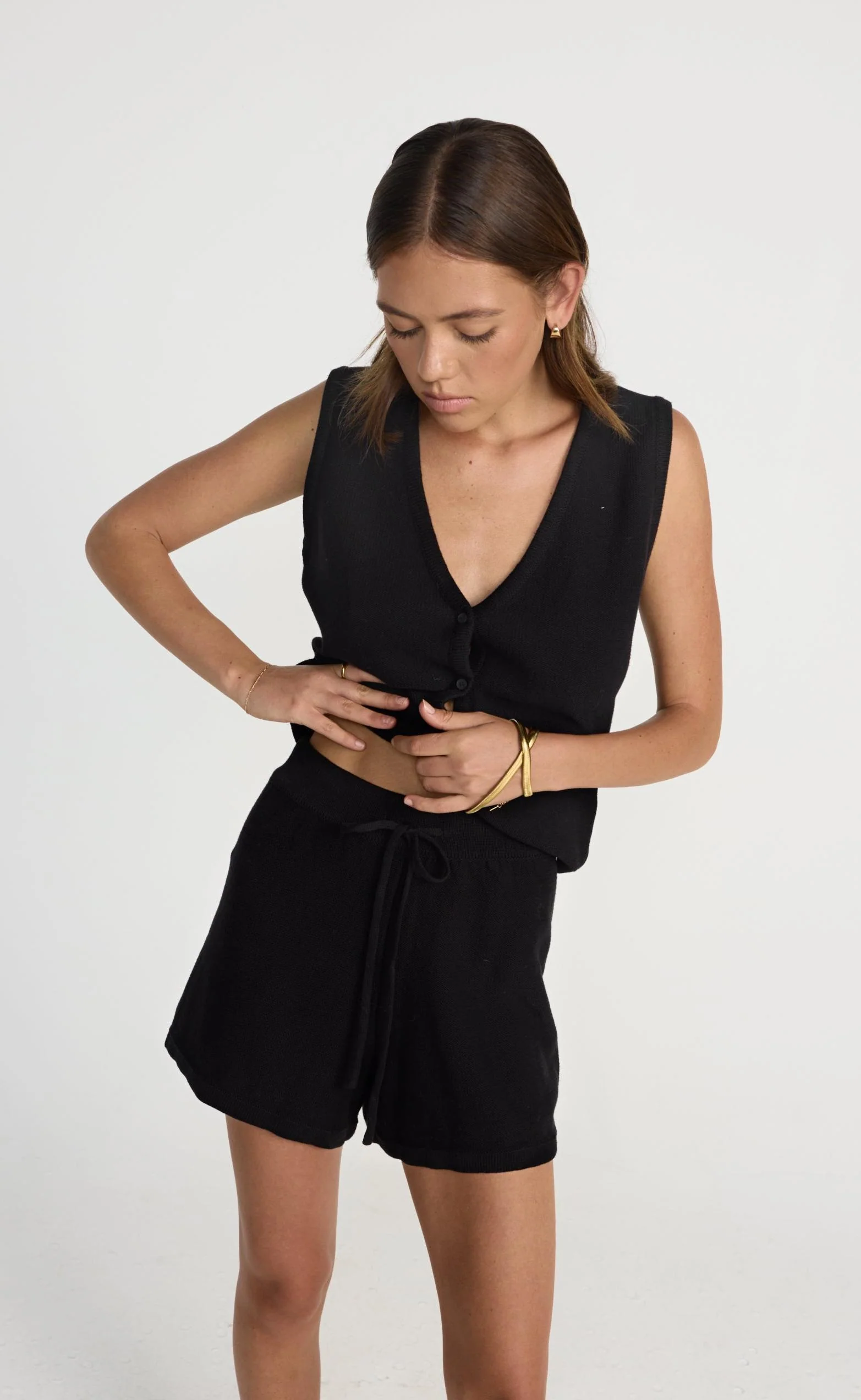 Tamia Shorts (Black) - Image 2