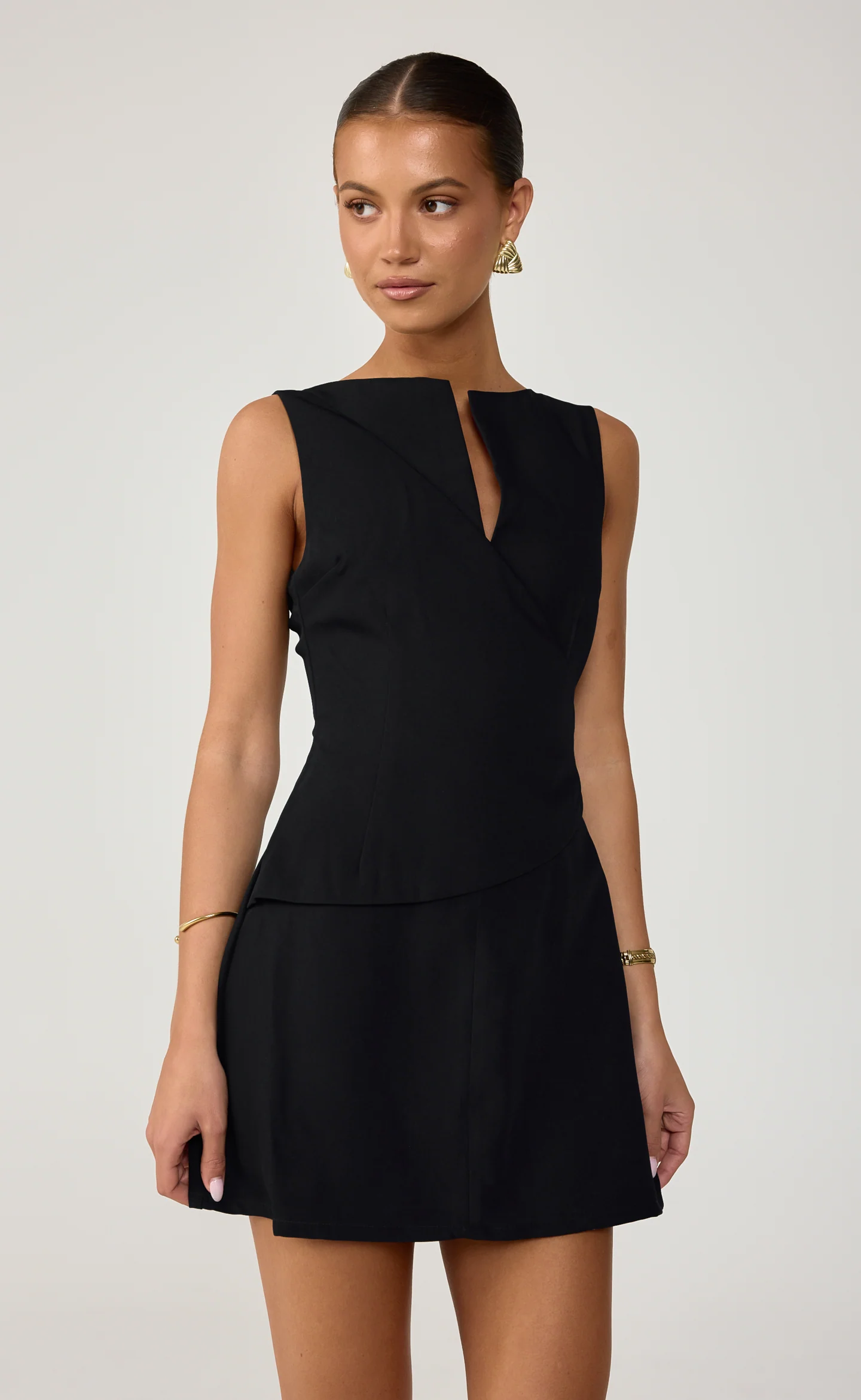 Tonya Mini Dress (Midnight) - Image 6