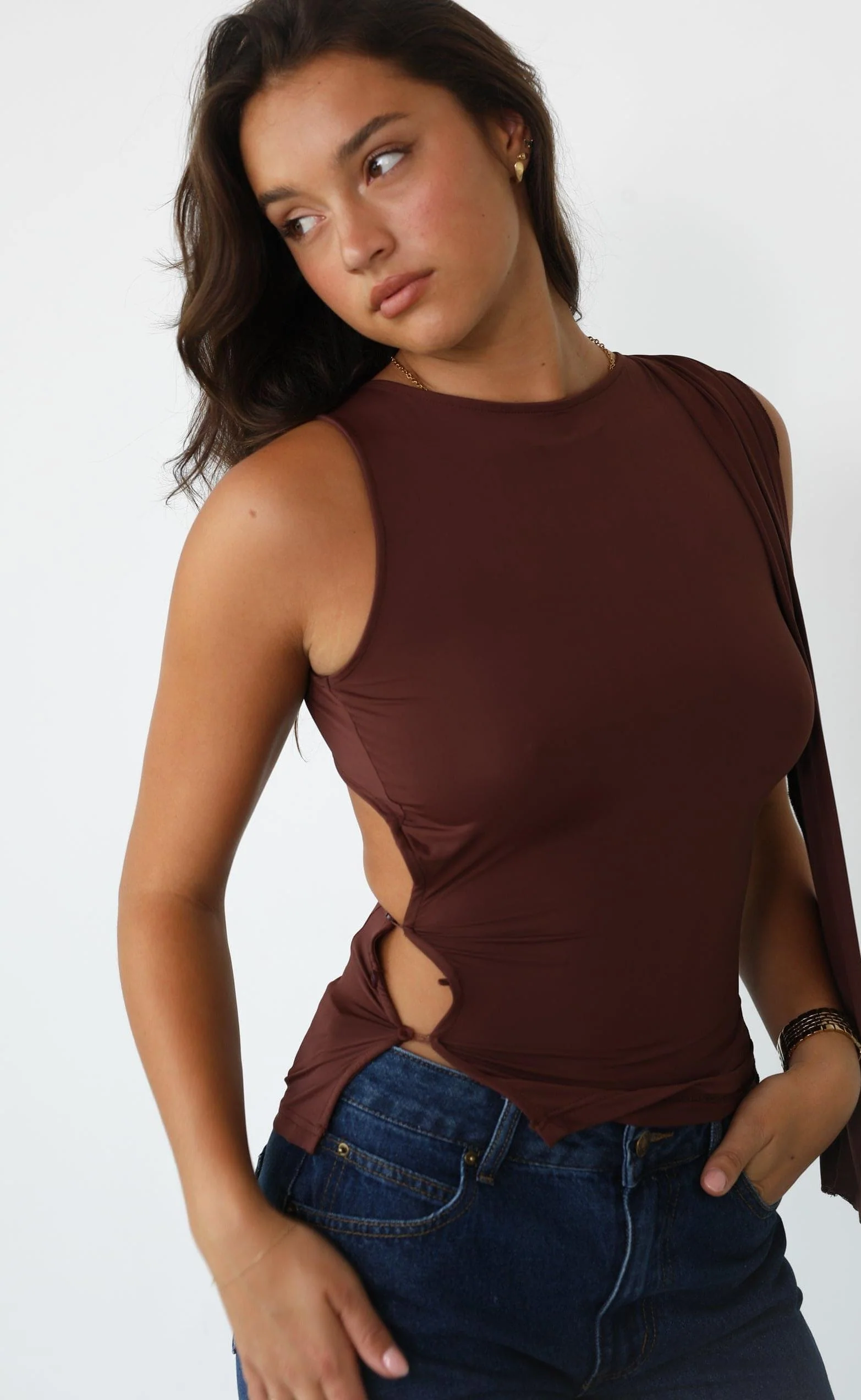 Tranquil Top (Chocolate) - By Lioness